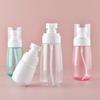 UPG30ml60 ML 80 100 botella con atomizador tipo PETG fondo grueso portátil pequeña regadera viaje subenvasado botella de loción