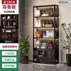 Nuevo Gabinete de Tesoros Múltiples Estilo Chino Gabinete de Exhibición de Té Estante de Almacenamiento de Adornos Pequeños Antiguos para Sala de Estar Estante Divisor