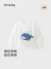 Nueva sudadera de otoño e invierno para niños, sudadera de estilo coreano holgada para niños, top casual, sudadera de dibujos animados coreanos para niños