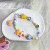 Correa de Teléfono de Cuentas DIY Cadena de Muñeca Encanto de Galleta de Las Chicas Superpoderosas para Mujeres
