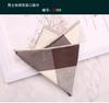 Pañuelo de Bolsillo para Hombre con Patrón de Algodón de Cáñamo Estilo Coreano Cuadrado de Bolsillo Distintivo Accesorios para Traje Otoño e Invierno Cuadrado Pequeño Cuadrado