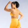 Sujetador Deportivo Dinámico con Tirantes Cruzados, Sujetador de Fitness, Chaleco de Yoga con Almohadillas en el Pecho, Estilo Chaleco