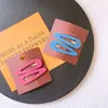Clip para Bebé Morandi de Color Caída de Aceite Grande para Niños de Otoño e Invierno Clip Lateral Cálido de Color Invierno para Padres e Hijos Par de 7 cm