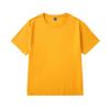 Camiseta infantil de algodão de cor sólida 180 gramas manga curta gola redonda meninos e meninas camiseta cultural camiseta em branco atacado impressão personalizada