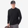 26 Suéter de Punto Nuevo para Hombre Otoño/Invierno, Cuello Redondo, Manga Larga, Corte Holgado, Casual de Negocios, Ropa de Punto de Moda