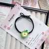 Linda Manzana Transparente Trenzada Colorida Banda para el Cabello Chica Ins Dulce Cuerda para el Cabello Pareja Mejor Amigo Banda de Goma Estudiante Accesorios para el Cabello