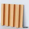 Painel Grelhado de Fibra de Bambu WPC 150 Pequeno Parede de Fundo Grande Muralha Teto Ecológico de Madeira Painel Grelhado de Proteção de Parede Madeira-Plástico