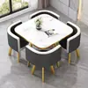 Mesa de reunión informal, mesa redonda pequeña para balcón de cafetería, mesa y sillas de comedor para recepción de oficina de ventas y tienda, mesa de reunión de ocio