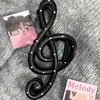 Pinza de pelo coreana de alta gama para mujer, exquisita pinza de tiburón para la parte trasera de la cabeza, pinza de pelo de verano, pasador de estrella de dibujos animados, accesorio para el cabello
