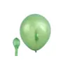 Balão Metálico Personalizado de 10 Polegadas 1,8g Casamento Aniversário Balão de Látex Layout de Cena Balão Metálico Decorativo