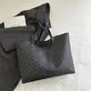 Bolso Grande con Estampado de Letras para Mujer 2025 Tendencia Nuevo Versátil Estilo Nicho Bolso de Hombro para Viajes Diarios Bolso Tote
