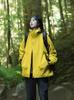 Chaqueta Cortavientos Roja de Nefrita para Mujer, Temporada de Primavera y Otoño, Talla Grande, Cortavientos, Ropa de Trabajo para Montañismo, Chaqueta Impermeable Tres en Uno para Hombre