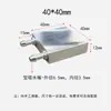 40*40mm Alumínio Puro Semicondutor Cabeça Refrigerada a Água Placa de Refrigeração Placa de Geração de Energia Radiador de CPU Trocador de Calor Placa de Resfriamento Líquido