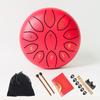 Tambor etéreo de fábrica 6 pulgadas 11 tonos tambor de lengua de acero tambor hueco tambor sin preocupaciones instrumentos de percusión venta al por mayor tambor hueco música portátil para niños