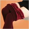 Outono e Inverno Novas Leggings de Veludo Tamanho Grande Feminino Coreano Calças Inteiriças de Veludo Pérola Espessadas Calças Quentes Anti-Pilling