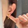 Pendientes de Gota de Agua Pequeños del Mismo Estilo de Xiaohongshu, Lujo Accesible y Nuevos Pendientes de Diseño Nicho para Mujer de Gama Alta, Pendientes con un Toque de Lujo