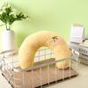 Almohada cervical protectora en forma de U Almohada para sueño profundo suave y cómoda juguete para gato de peluche suministros para mascotas al por mayor