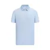 Camisas Culturales Publicitarias con Texto Impreso, Polos de Seda, Camisas de Manga Corta para Grupo con Cuellos Estampados, Uniformes de Trabajo para Construcción y Negocios con Logo