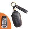 Funda de llave retro adecuada para Ford Focus Mondeo, funda de cuero elegante, funda de llave hecha a mano