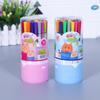 Plumón lavable de color directo de fábrica 12 colores 36 colores barril plumón de acuarela traje de pintura para niños pincel de arte