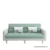 Sofá de solteiro/casal para apartamento, sofá pequeno para apartamento, sofá-cama dobrável, sofá simples moderno de tecido para moradia de aluguel, sala de estar