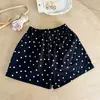Ropa para Niños Ningli Pantalones Cortos para Bebés Niñas, Corte Holgado, Verano 2026, Pantalones de Cinco Puntos Finos con Estampado Completo para Niñas, Modernos