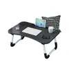 Mesa Dobrável, Escrivaninha Dobrável, Mesa Pequena para Dormitório, Cama de Estudante, Quarto, Mesa de Estudo para Laptop para Pessoa Preguiçosa