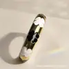 Pulsera de Flor de Esmalte Nuevo Producto Transfronterizo para Niños, Pulsera de Esmalte con Goteo de Color, Pulsera de Esmalte de Aleación de Zinc