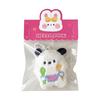 Colgante creativo de muñeca pequeña y linda, broche de muñeca con forma de corazón para niña, mochila, alfiler decorativo, llavero colgante
