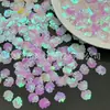 Couro de Cordeiro 11mm Lantejoulas Enchimento de Bola Feito à Mão Slime Argila de Cristal Preenchedor Brinquedo de Apertar Acessórios para Resina Epóxi Contas de PVC