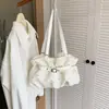 Bolso de axila con estampado de estrellas, bolso tote plisado de gran capacidad, nuevo bolso de hombro de moda para el trabajo 2026, transfronterizo