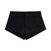 Spice Girls Shorts Casuales de Cintura Baja para Mujer 2024 Nuevo Verano Corto Largo Irregular Sexy Ajustado Cadera Pantalones Calientes