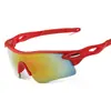 Novos óculos de sol para ciclismo masculinos e femininos óculos de sol com lentes coloridas de moda óculos para atividades ao ar livre direto da fábrica 9181