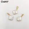 JP341 Personalidade Design Floral Retrô Pingente de Pérola Colar de Pérolas Naturais de Água Doce Acessórios para Brincos