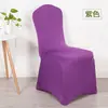 Fundas Elásticas Rojas y Blancas para Sillas de Restaurantes, Banquetes y Hoteles, Cobertura Total, a Prueba de Polvo, Fundas para Sillas de Boda, Fundas de Taburete de una Pieza