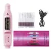 Versão atualizada da nova caneta lixadora de unhas estilo moedor com cabo USB, lixa e polidor de unhas portátil, ferramenta para nail art, direto do fabricante