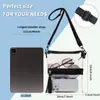 Bolso Cruzado de PVC 2025 Otoño e Invierno Nuevo Estilo Ropa de Trabajo para Exteriores Portátil Ultradelgado Bolso de Hombro Almacenamiento para Mujer Bolso Transparente Personalización