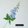 Delphinium Artificial Muy Hidratante Salón de Bodas Delphinium de Tacto Artificial Hidratante Alta Imitación Violeta Pequeña Al por Mayor