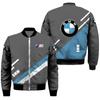 Comércio exterior transfronteiriço outono e inverno novo jaqueta bomber masculina com logo 3D e estampa digital terno de beisebol esportivo masculino