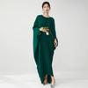 Faldas Largas Europeas y Americanas de Venta Caliente Transfronteriza, Faldas Plisadas Elegantes y de Gama Alta, Vestidos Irregulares de Talla Grande para Mujer, Vestidos de Noche