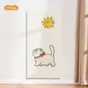 O adesivo de parede para arranhador de gato Miaolisi é durável e não lasca facilmente, adequado para gatos escalarem e arranharem, resistente a arranhões e evita que os gatos arranhem o sofá.