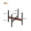 Estante para Macetas de Pie para Sala de Estar, Estante Cruzado para Flores, Estante de Almacenamiento para Plantas en Maceta para Ventana, Soporte para Macetas de Balcón, Soporte para Plantas