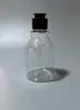 Botella de Líquido de 150 ml Botella con Tapa de Flip-top Tapa de Mariposa Sub-botella pet Transparente Botella de Boca Pequeña Botella para Pigmentos Pintados Botella con Tapa de Flip-top