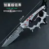 Triángulo Z Arma de Acción Modelo de Aleación Acción C-Metal Plata 22cm Arma Edición Pesada Prop de Creed