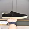 Mocasines Europeos para Hombre, Piel de Vaca de Primera Capa, Nuevo Modelo 2026, Zapatos Casuales para Hombre de Cuero Gamuza Bc, Marca de Tendencia, Zapatos de Lujo Ligero para Hombre