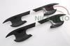 Adequado para 23 Honda CR-V adesivos da tigela da porta acabamento de proteção da maçaneta patch anti-riscos decoração externa acessórios modificados de fibra de carbono