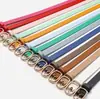 Cinturón Multicolor con Hebilla Ovalada de Pin para Mujer Primavera/Verano 2026, Adecuado para Jeans y Vestidos, Cinturón Decorativo de Alta Gama para Mujer