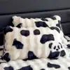 Par de Fronhas de Pelúcia de Pelo de Coelho para Inverno, Espessadas com Veludo de Leite, Capa para Enchimento de Travesseiro de Fleece Coral, Peça Única