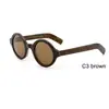 Gafas de Sol Redondas Transfronterizas para Mujer, Montura Grande, Efecto Adelgazante, Estilo Callejero, Viaje, Protección Solar, Gafas de Sol de Moda, Uv400