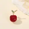 Broche de Frutas Fashion Criativo Pequena Maçã Morango Cogumelo Acessórios Verão Fresco Corsage Feminino Joia